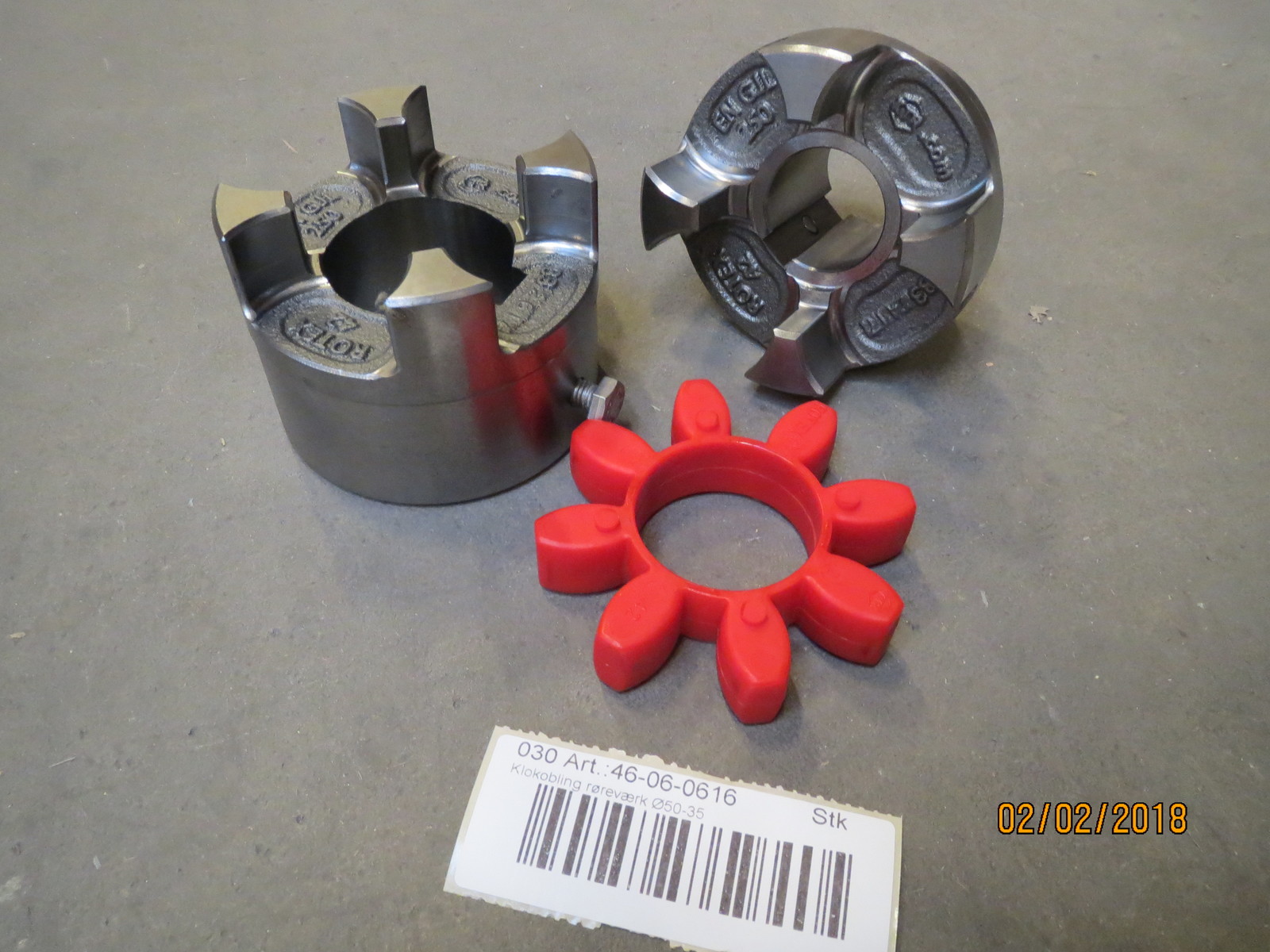 Star-coupling agitator d50/35